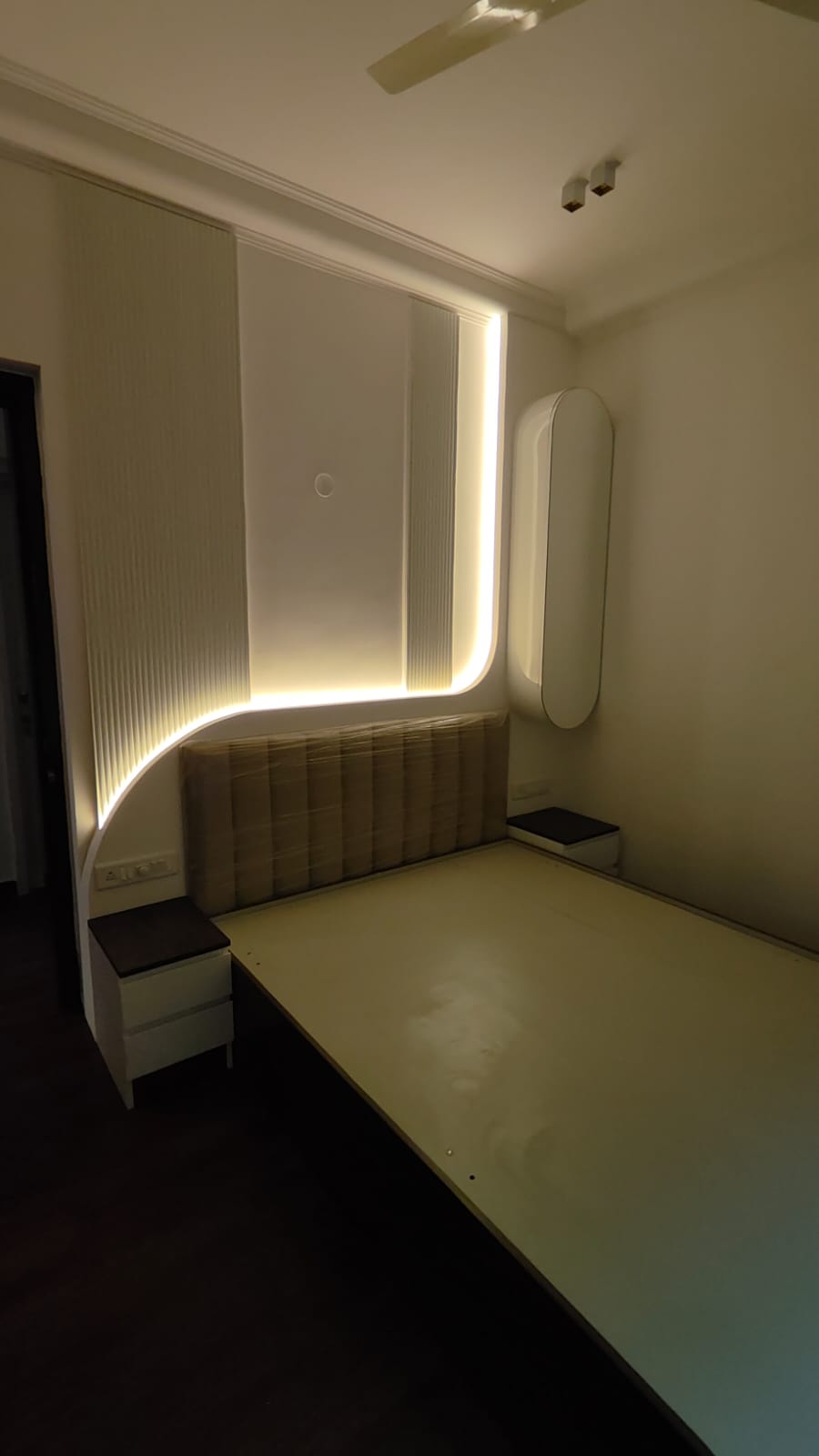 Bedroom LED Feature Wall